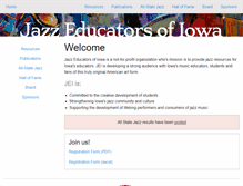 Tablet Screenshot of jeiowa.org